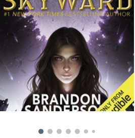 Cover of Skyward book.